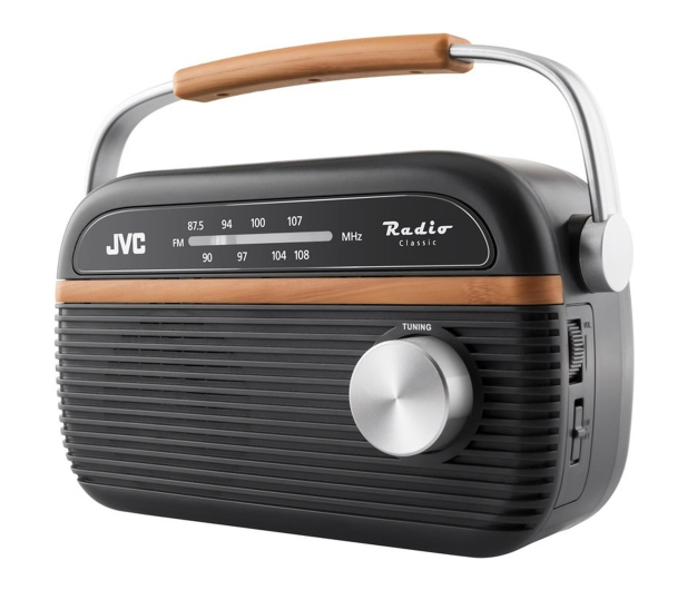 JVC Radio przenośne RA-E215G szare - 1584127 - zdjęcie